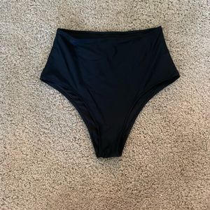 Aerie high waisted cheeky bikini bottoms never worn